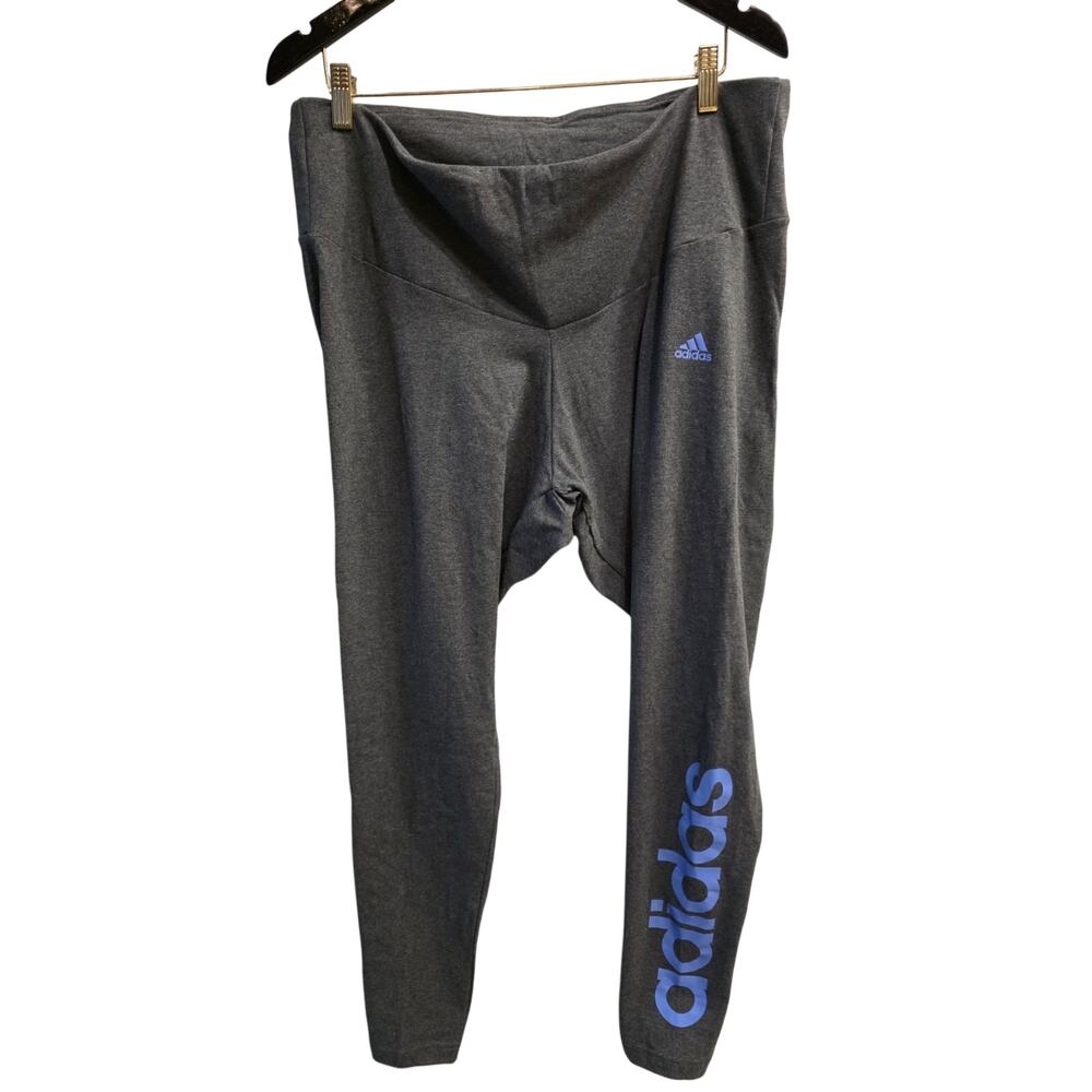 NWT Adidas Loungewear Essentials High-Waisted Women's Logo Leggings -Size 3X
